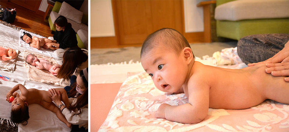 “好き”を活かして、子育てと両立できる「ベビーマッサージ教室」